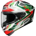 Produktbild: Shoei X-SPR Pro Escalate Helm, rot-grün, Größe S für Männer