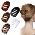 Produktbild: 5 Stück Haarspangen Damen für dünnes Haar flache Haarklammern Clip Set Muster