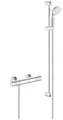 Produktbild: Thermostat-Brause-Set Grotherm 800 mit Brausegarnitur 90cm (Renovierungs-Set)