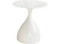 Produktbild: Couchtisch PAROLI, weiß (weiß, weiß, weiß marmoriert), B:50cm H:57cm T:50cm, Tische, Couchtisch