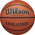 Produktbild: WILSON Basketball EVOLUTION, indoor, Größe 7, orange, 610 Gramm, Spielball