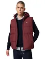 Produktbild: Tommy Jeans Herren Weste Essential Down Vest mit Kapuze, Rot (Deep Rouge), L