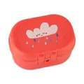 Produktbild: Koziol PASCAL MINI DREAMS Snackbox | Lunchbox mit Clipverschluss | für Kinder | biozirkulärer Kunststoff, bruchfest, spülmaschinengeeignet | Schule, Kindergarten, Kita, Reise (organic coral red)