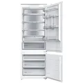 Produktbild: Midea Kühl-Gefrier-Kombination, Weiß, Kunststoff, Glas, D, 69x194x55 cm, LED-Innenbeleuchtung, Warneinrichtung bei geöffneter Tür, Innenraumbeleuchtung, LED-Display, Griffmulde, Türanschlag wechselbar, Küchengeräte, Küchenelektrogeräte, Kühl- & Gefrierschränke, Kühl- & Gefrierkombinationen