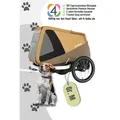 Produktbild: CROOZER Dog Enna Hunde-Fahrradanhänger bis 35kg, Farbe: Moss Green