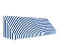 Produktbild: vidaXL Markise Bistro-Markise Blau und Weiß 400 x 120 cm (1-St)