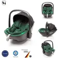 Produktbild: 4Baby Neo i-Size Kindersitz Gruppe 0+ für Neugeborene bis 13 kg (0–15 Monate), Babyschale, RWF, leicht, höhenverstellbar, ECE R129, Grün - Grün