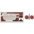 Produktbild: 8BitDo Retro Mechanische Tastatur (Fami Edition) Dual Super Buttons - UK - Weiß/Rot