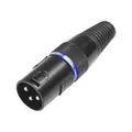 Produktbild: Adam Hall Connectors 3 STAR DMX T 3 XLR Stecker 3-Pol | mit Abschlusswiderstand