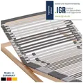 Produktbild: Lattenrost Ergonomischer 7-Zonen Lattenrost, Fertig Montiert, Manuell Verstellbar, AM Qualitätsmatratzen, Kopfteil Kopfteil 13-fach höhenverstellbar, Fußteil Fußteil 13-fach höhenverstellbar, 180x200 cm 180 cm x 200 cm x 8,5 cm