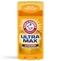 Produktbild: Arm & Hammer Ultramax Active Sport Anti-Transpirant Deostick, breit, 24 Stunden sauber, 79 g, 6 Stück