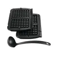 Produktbild: Tefal XA7248 Waffeleisen 4 Temperaturstufen Schwarz