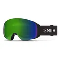 Produktbild: SMITH OPTICS MAG 4D Ski- Snowboardbrille Black - ChromaPOP Green Mirror Sun NEU