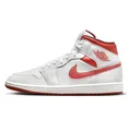 Produktbild: Nike Air Jordan 1 Mid Herren-Sneaker, White Lobster Dune Red Sail, 42.5 EU