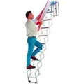 Produktbild: Dolle Scherentreppe Alufix mit Stirnbrett 9 Stufen