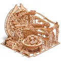 Produktbild: Wood Trick Galaxy Marble Run 3D Holzpuzzles zum Bauen für Erwachsene und Kinder - Elektrisch angetrieben - Holzmodellbausätze für Erwachsene und Jugendliche zum Bau einer Achterbahn