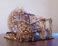 Produktbild: Murmelbahn Kugelbahn elektrisch 3D Puzzle Holz Wood Trick Galaxy Marble Run