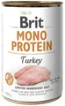 Produktbild: 8595602555406 BRIT Mono Protein Turkey - nassfutter für Hunde - 400 g Brit