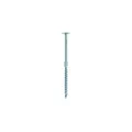 Produktbild: EUROTEC Paneltwistec Tellerkopfschrauben blau 6x120mm Holzbauschraube + 1 Bit gratis, Stück 100