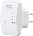 Produktbild: 7links Internet Verstärker: Mini-WLAN-Repeater mit WPS-Taste, 300 Mbit/s, 2,4 GHz & LAN-Anschluss (WLAN Verstärkung, WiFi Verstärker, Geräteanschluss)