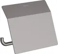 Produktbild: hansgrohe AddStoris Toilettenpapierhalter mit Deckel, 41753340, Farbe: Brushed