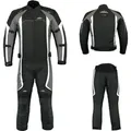 Produktbild: PROANTI Motorradkombi Biker Motorrad Textil Kombi wasserdichte Jacke und Hose - XL