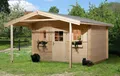 Produktbild: weka Gartenhaus 138 A Gr.2, BxT: 450x590 cm, (Set)