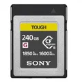 Produktbild: Sony CFexpress 240 GB Typ B TOUGH R1850/W1600MB/s, Speicherkarte