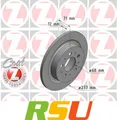 Produktbild: 2x Bremsscheibe COAT Z 610.3704.20
