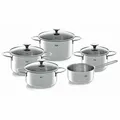 Produktbild: Fissler Topfset Copenhagen 5-tlg. Mit Stielkasserolle, Edelstahl 18/10