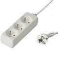 Produktbild: PremiumCord pp3-10 Verlängerungskabel 230V 10m 3 Steckdosen, ohne netzschalter