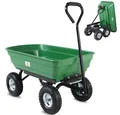 Produktbild: Gardebruk Bollerwagen, Transportwagen 300 kg mit Kippfunktion Luftbereifung Handwagen Garten