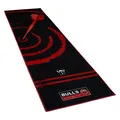 Produktbild: BULL'S Carpet Mat 140 Red Dartteppich mit rutschfester Unterseite Dartmatte
