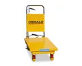 Produktbild: OSWALD Transportgeräte Gabelhubwagen Fahrbarer Hubtisch 150 bis 1.500 kg, 700 bis 1.000 mm Hubhöhe