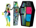 Produktbild: MONSTER HIGH Skulltimate Secrets Frankie Stein Puppe Neon Frights Zubehör