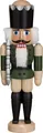 Produktbild: Nußknacker König grün HxBxT = 29x10x8cm NEU Weihnachten Seiffen Nutcracker Nüsse