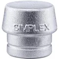 Produktbild: HALDER SIMPLEX-Einsatz, Weichmetall, silber | D=50 mm | 3209.050