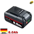 Produktbild: 18V 8,0Ah Für Einhell Tool Akku POWER X-CHANGE Lithium-Ionen Ersatzakku Batterie