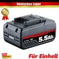 Produktbild: 5,5Ah Akku Für Einhell 18V Ersatzakku POWER X-CHANGE Lithium PXC Batterien
