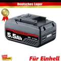 Produktbild: 5,5Ah Akku Für Einhell Power X-ChangeH PXC 18V Lithium Ersatzakku Batterie LED