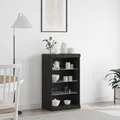 Produktbild: vidaXL Sideboard Schwarze Eiche 60,5 x 37 x 100 cm Holzwerkstoff