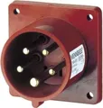 Produktbild: MENNEKES Anbaugerätestecker 853 | CEE 5-polig 16A 400V | gerade | Schraubklemme | IP44 | Kunststoff | rot