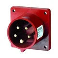 Produktbild: Mennekes CEE-Gerätestecker 5p 16A 400V (50+60Hz) rot 6h IP44 Schraubklemme...