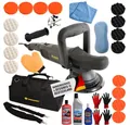 Produktbild: Duke-Handel Exzenter Poliermaschine Polierer Autopolierer Schleifmaschine 810Watt 15mm Hub (XL), 1650 min. U/min, 4800 max. U/min, (Set, 30 tlg., inkl. umfangreichem Polier- und Schleifzubehör), ohne Akku und Ladegerät, Poliermaschine für Rechts- und Linkshänder