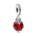 Produktbild: Pandora Charm 792571C01 Roter Marienkäfer Charm-Anhänger 925/- Silber