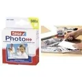 Produktbild: tesa Photo Foto-Klebepads, weiß, beidseitig klebend mit Abziehlasche, im praktischen Pappspender (56611-00000-00)