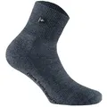 Produktbild: Rohner Advanced Socks Unisex Quarter Trekking Socken - Fibre Light Quarter Blau 39-41