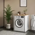 Produktbild: Waschmaschinenschrank Viktor, Weiß/artisan, 68 X 88.2 Cm, Vicco