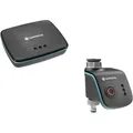 Produktbild: Gardena smart Water Control Set Bewässerungssteuerung grau/türkis smart Gateway