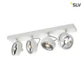 Produktbild: SLV 1002024 KALU CW Indoor Wand- und Deckenaufbauleuchte quad QPAR111 weiß 4x75W
